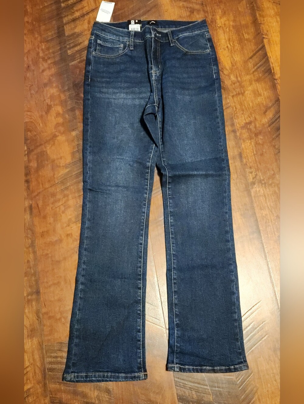 Express Dark Blue Bootcut Jeans